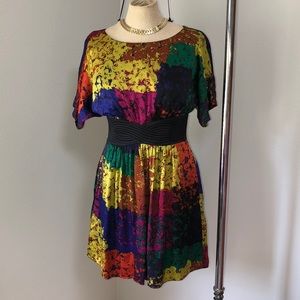 Trina Turk  size 4 silk mini dress